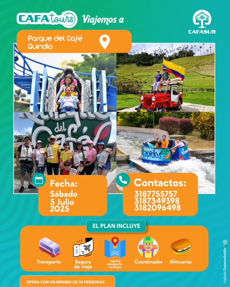 PASADIA PARQUE DEL CAFE