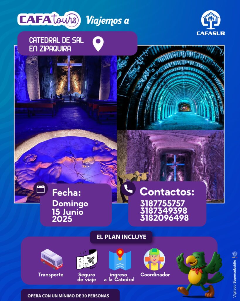 PASADIA ZIPAQUIRA CATEDRAL DE SAL