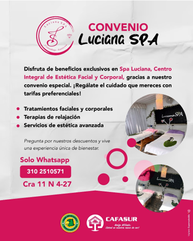 INFORMACION PARA MUJERES LUCIANA SPA