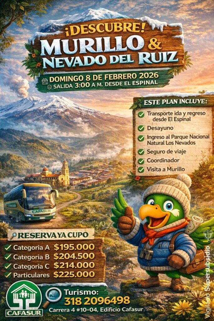 PASADIA A MURILLO Y NEVADO DEL RUIZ