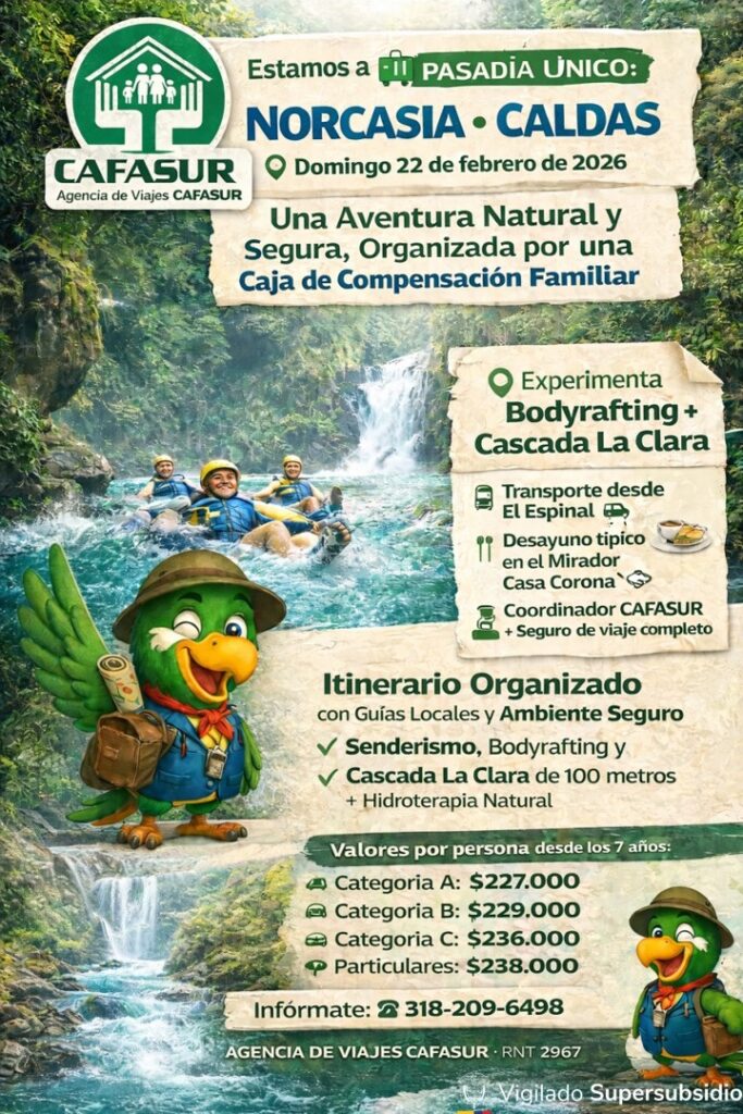 PASADIA A NORCASIA - CALDAS